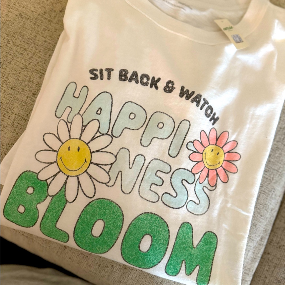 Aerie happiness in bloom oversized tshirt